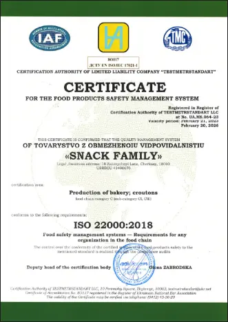 Certificate En 2018