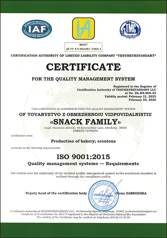 Certificate En 2015